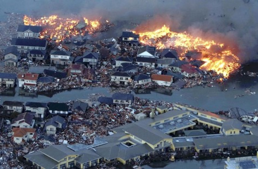 Image from Japan after an earthquake struck Friday