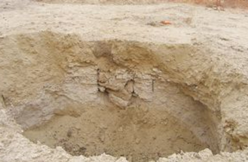 Excavations near Ashkelon (photo credit: Antiquities Authority)