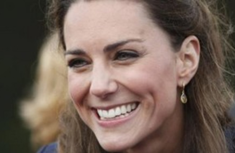 Kate Middleton 311 (photo credit: REUTERS/Alastair Grant/Pool )