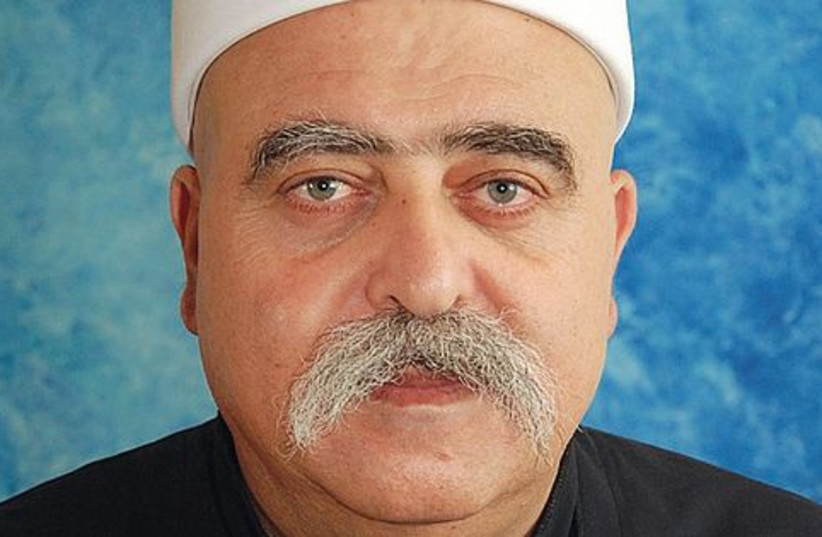 Sheikh Muwafak Tareef (photo credit: courtesy)