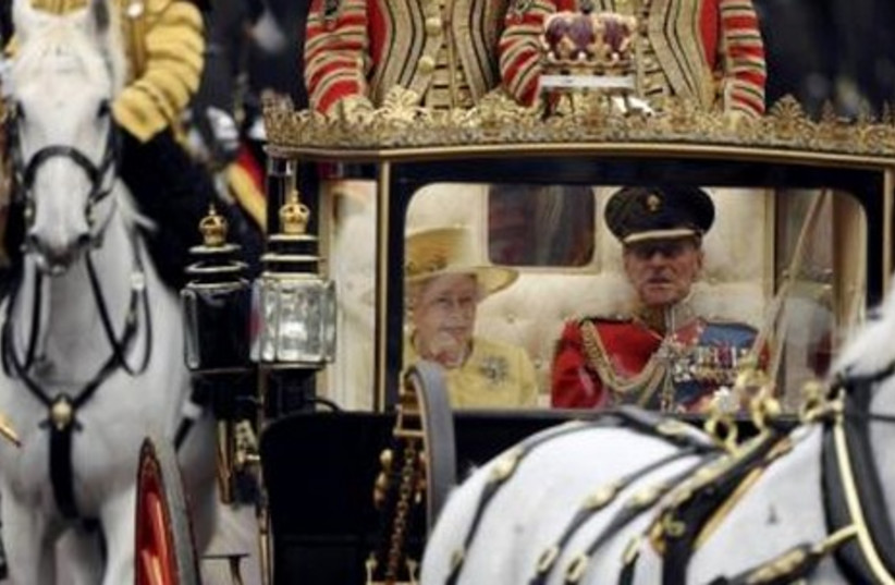 Britain's Queen Elizabeth and Prince Philip.