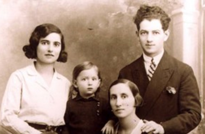 Hershel Yoffe, his wife Gittel in 1932 311 (photo credit: Yad Vashem)