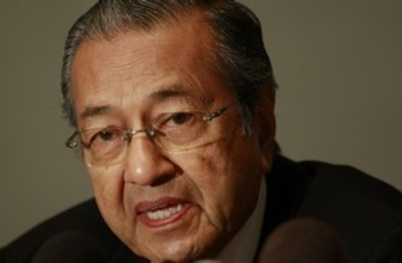 Malaysia's former Prime Minister Mahathir Mohamad_311 (photo credit: Reuters)
