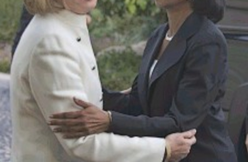 Livni Rice 224.88 (photo credit: AP)