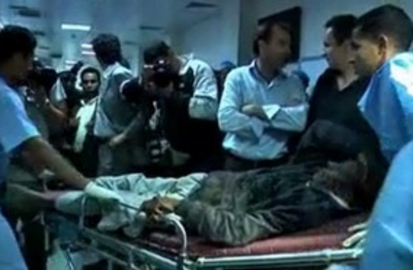 injured Libyans in hospital_311 reuters (photo credit: REUTERS)