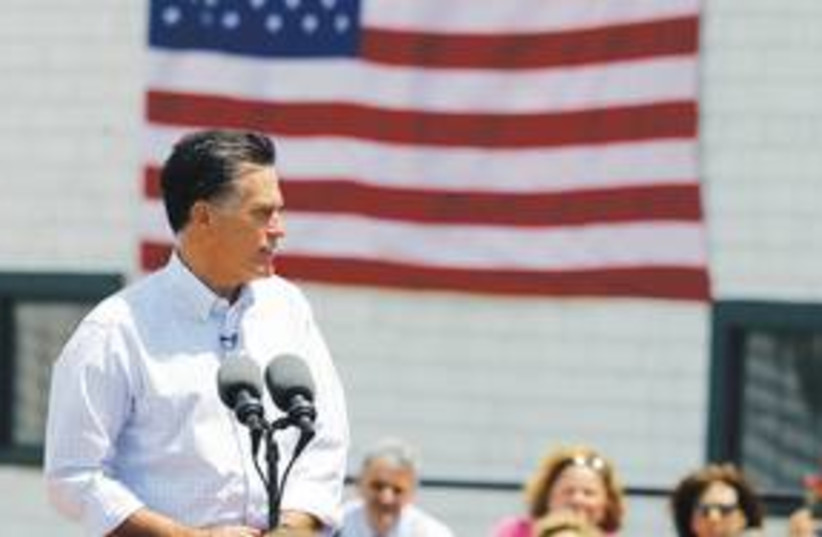 Mitt Romney 311 (photo credit: REUTERS)