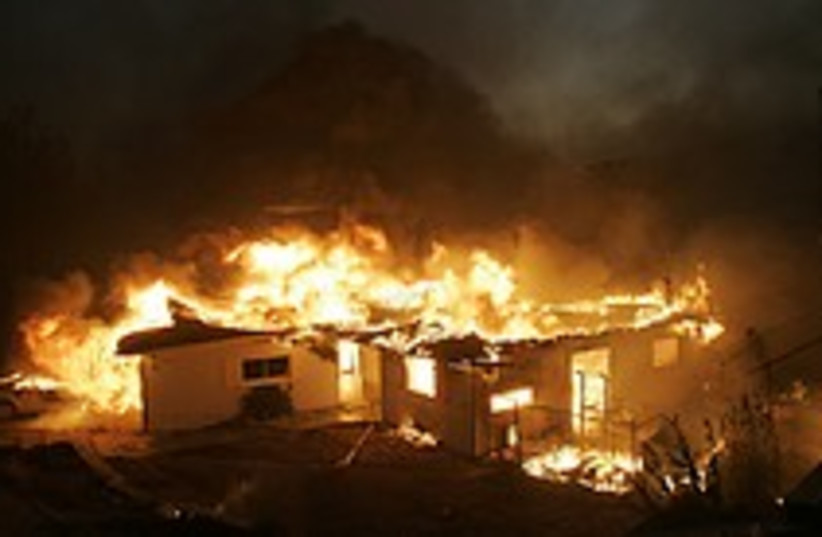 California fires 224.88 (photo credit: AP)