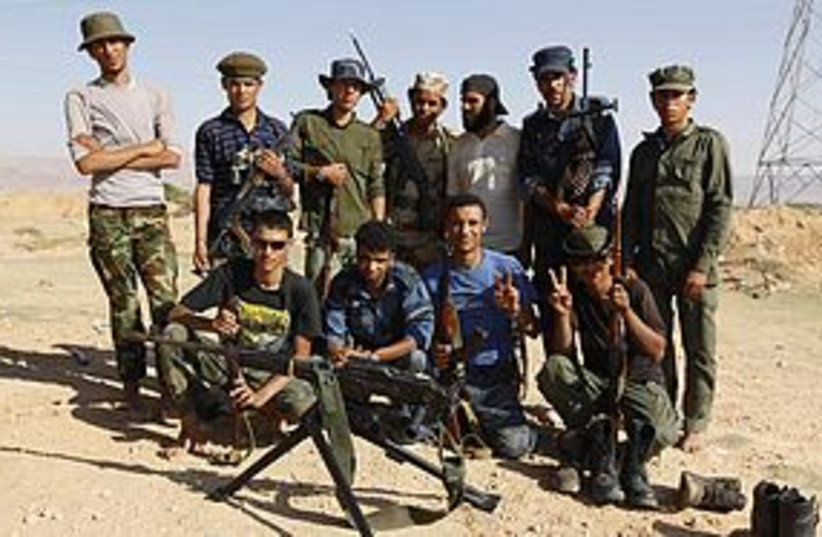 Libyan rebels 311 (photo credit: REUTERS)