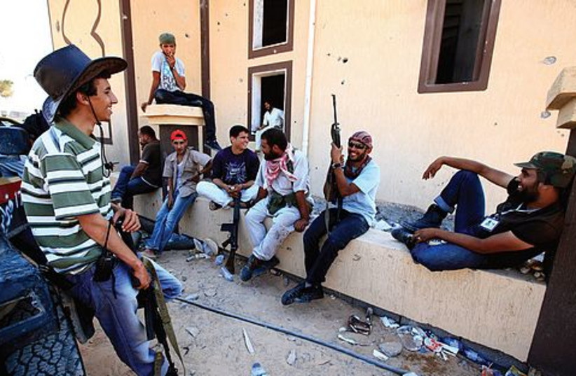 Libyan rebels 520 (photo credit: REUTERS)