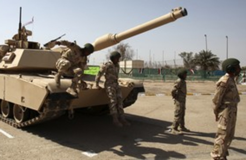 M1A1 Abrams tank_311 (photo credit: Reuters)