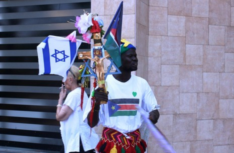 South Sudanese independence celebrations in Tel Av