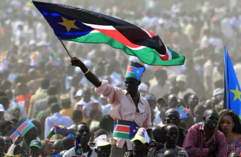 South Sudan independence celebrations 521 (photo credit: REUTERS/Thomas Mukoya)