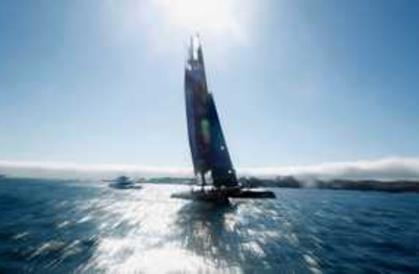 sailing competition 311 (R) (photo credit: REUTERS/Rafael Marchante)