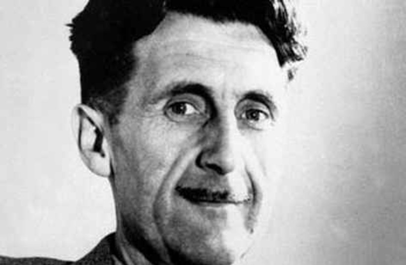 George Orwell Big (photo credit: Courtesy )