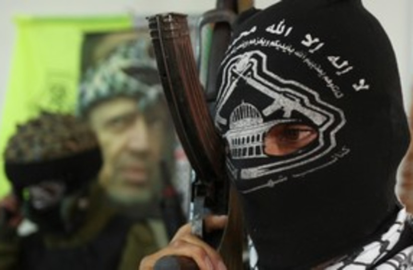 Fatah militant 311 (photo credit: Reuters)