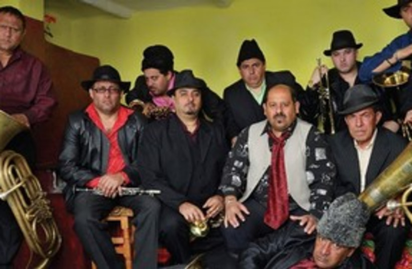 musicians in Romani brass band  (photo credit: Courtesy)