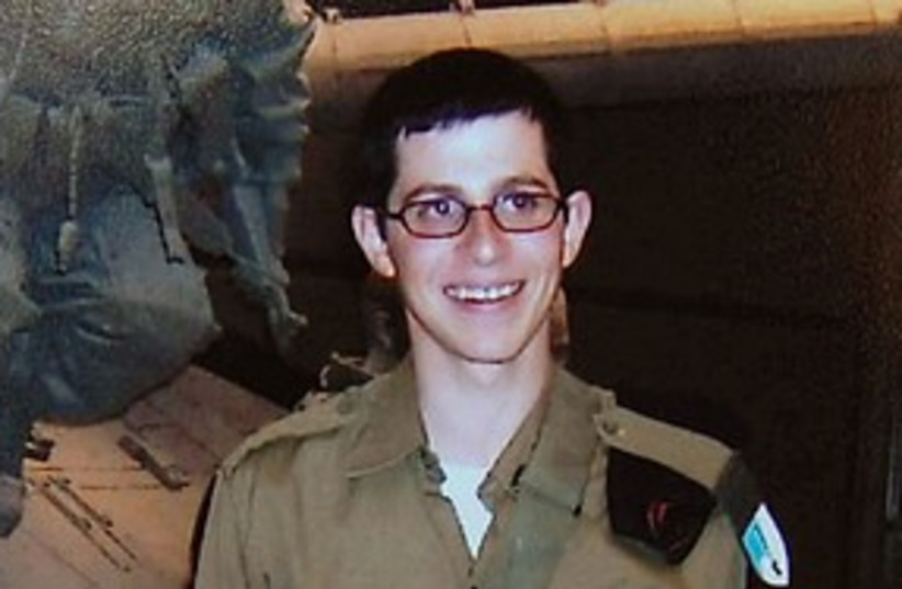 Gilad Schalit in uniform 311 (photo credit: Reuters)
