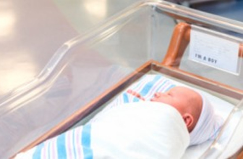 Premature baby in incubator  (photo credit: Thinkstock/Imagebank)