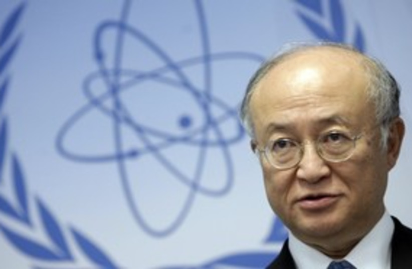 IAEA chief Yukiya Amano_311 (photo credit: Reuters)