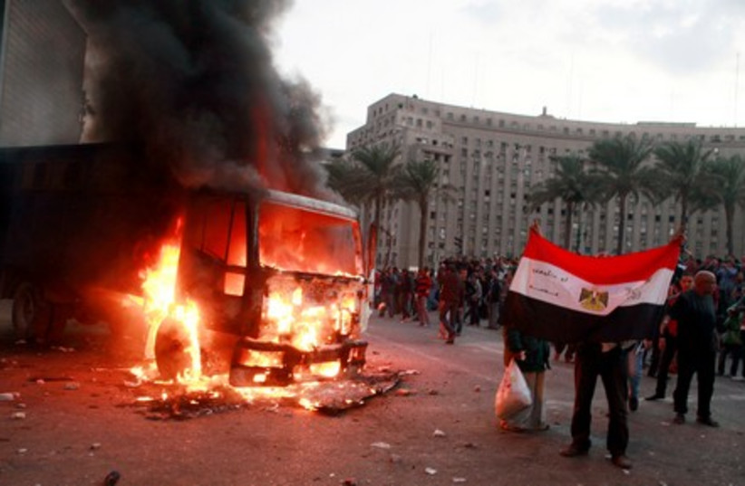 Tahrir Square Clashes 480 2 (photo credit: REUTERS)