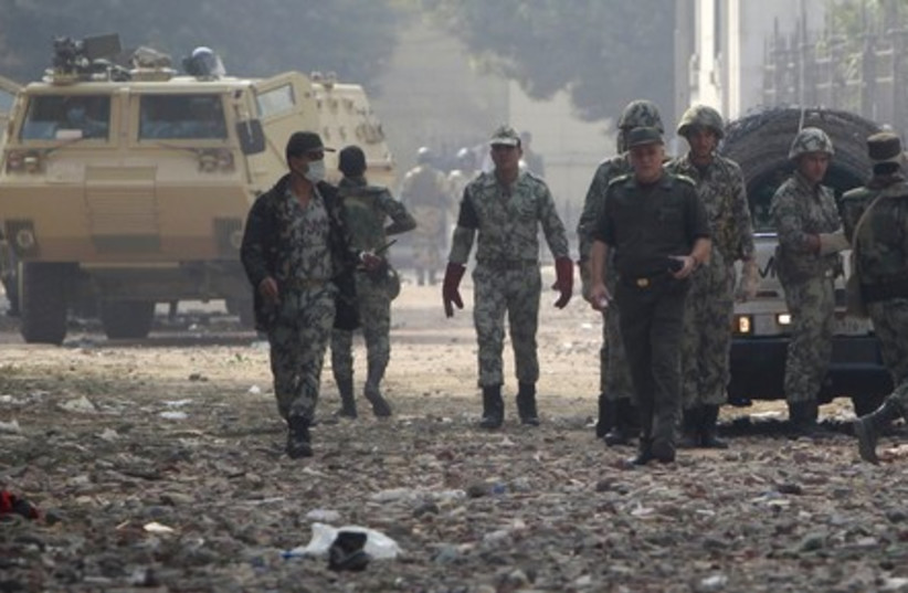 Egypt Army 480  (photo credit: REUTERS)
