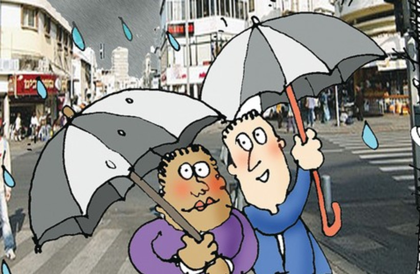 Rain cartoon 521 (photo credit: Friedman)