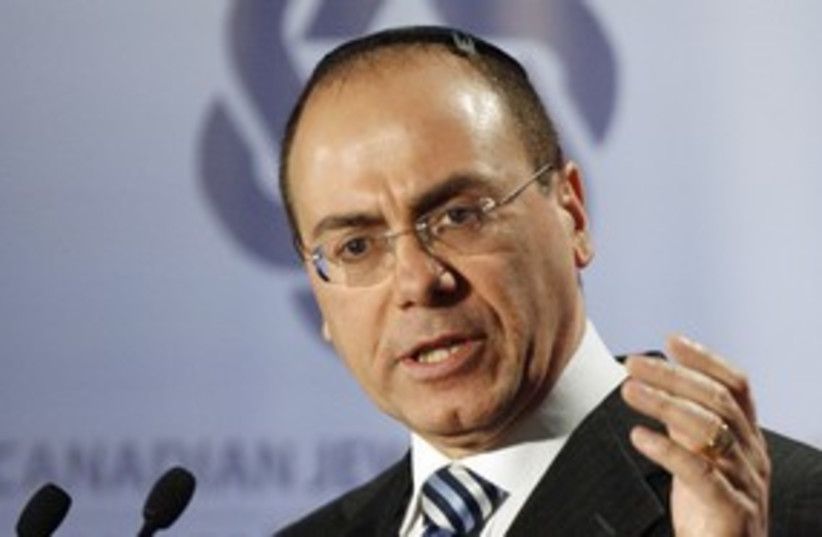 Vice Premier Silvan Shalom_311 (photo credit: Reuters/Mike Cassese)