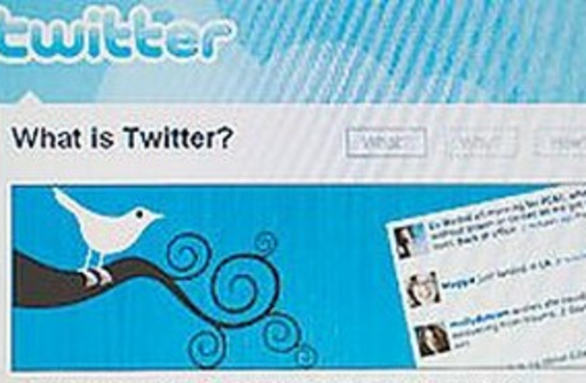Twitter 311 (photo credit: Courtesy of Twitter homepage)