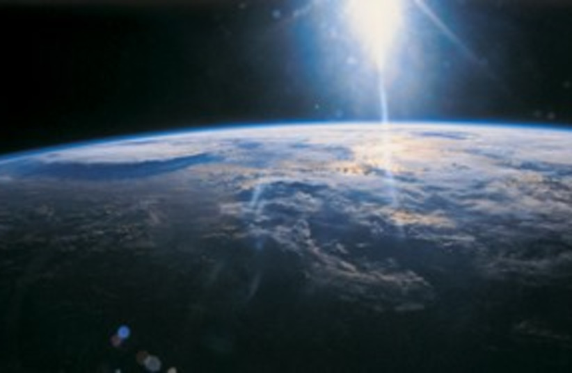 Planet Earth viewed from space 311 (photo credit: Thinkstock/Imagebank)