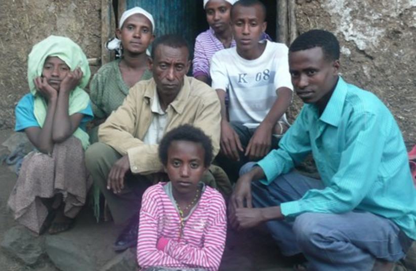 Ethiopian Jews in Gondar (photo credit: Ruth Eglash)