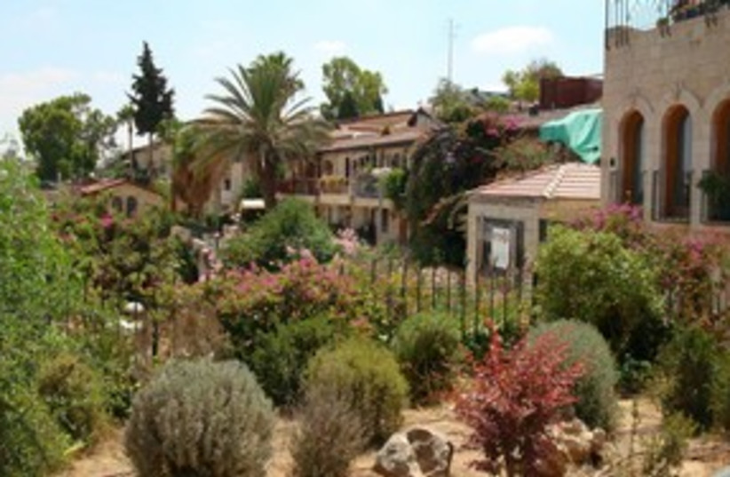 Hillside homes of Yemin Moshe 311 (photo credit: Lyle Plocher )