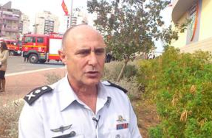 Fire Service Commissioner Shahar Ayalon 311 (photo credit: YAAKOV LAPPIN)