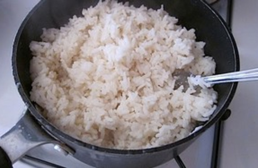 Rice in a pan 311 (photo credit: Courtesy/Budgetbytes.blogspot.com)