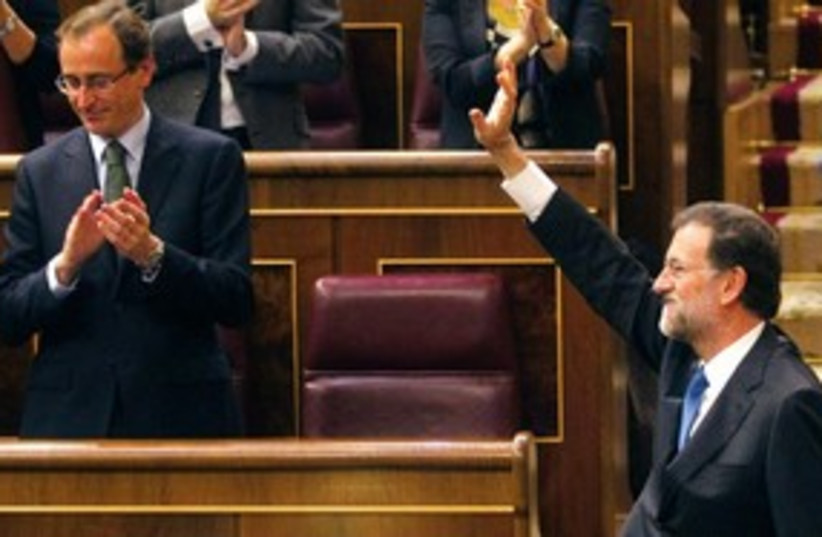 Spanish PM Mariano Rajoy_311 (photo credit: Reuters)