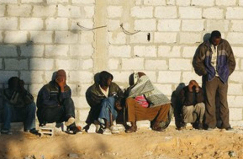 Eritrean migrants, Sinai_311 (photo credit: Asmaa Waguih/Reuters)