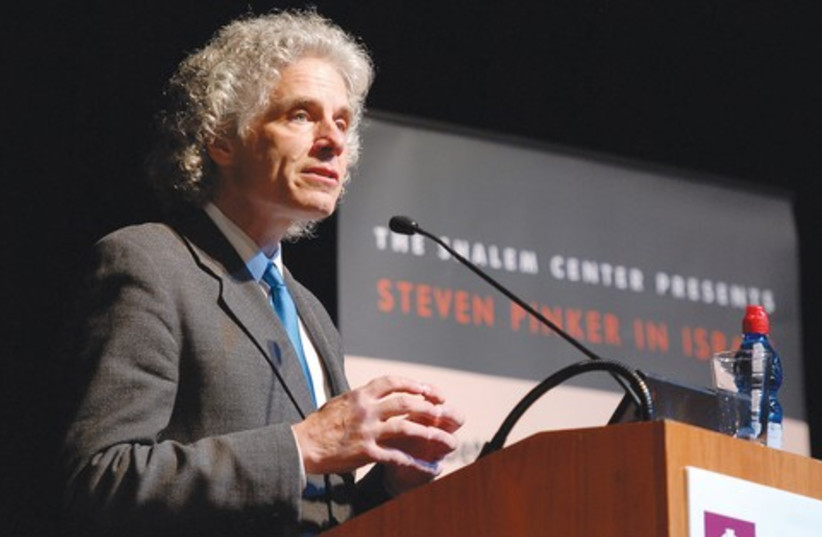 Steven Pinker 521 (photo credit: Courtesy of Roei Avraham)