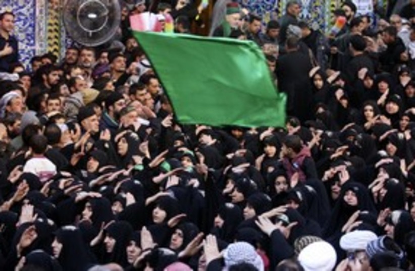 Shi'ite Muslims do Arbain observance, Iraq_311 (photo credit: Mushtaq Muhammad/Reuters)