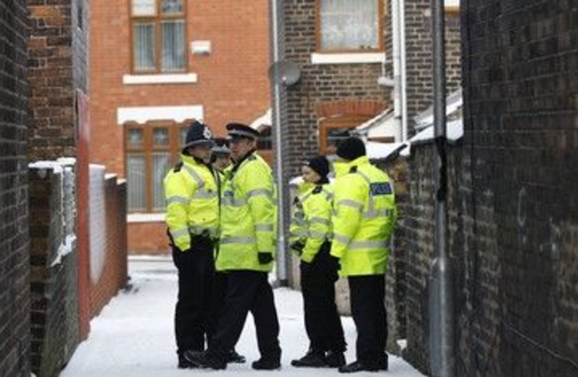 UK British Police officers in London 390 (R) (photo credit: Darren Staples / Reuters)