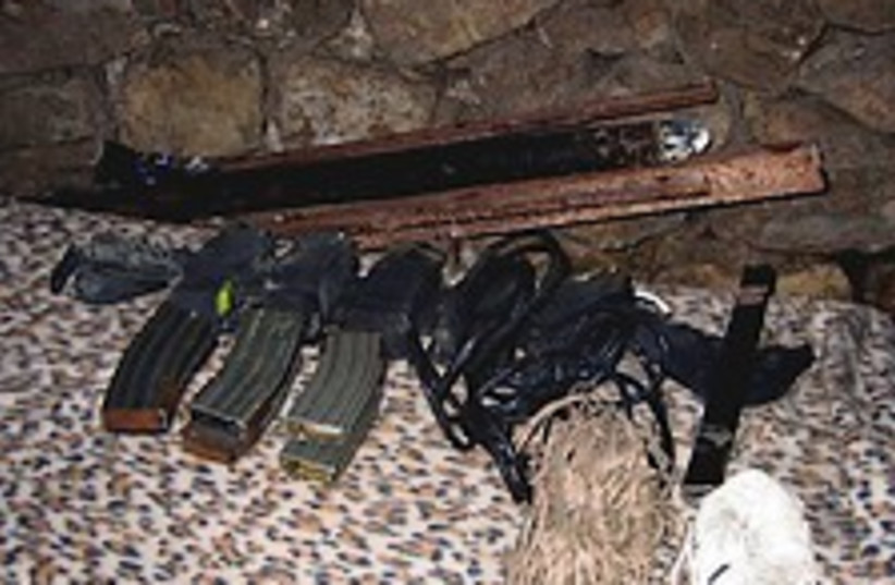 weapons Nablus 224.88 (photo credit: IDF )