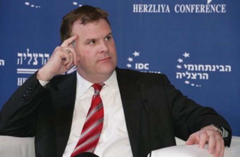 Canada’s Foreign Affairs Minister John Baird_390 (photo credit: Courtesy of Herzliya Conference)