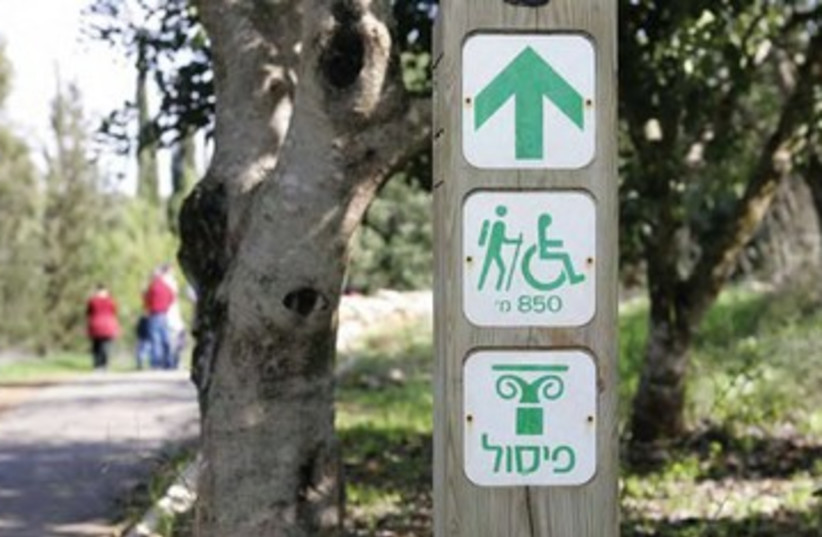 Hikes for the disabled 390 (photo credit: KKL-JNF Photo archive)