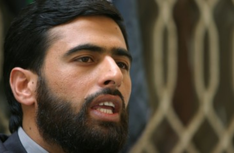 Hamas spokesperson MUSHIR AL-MASRI R 390 (photo credit: REUTERS)