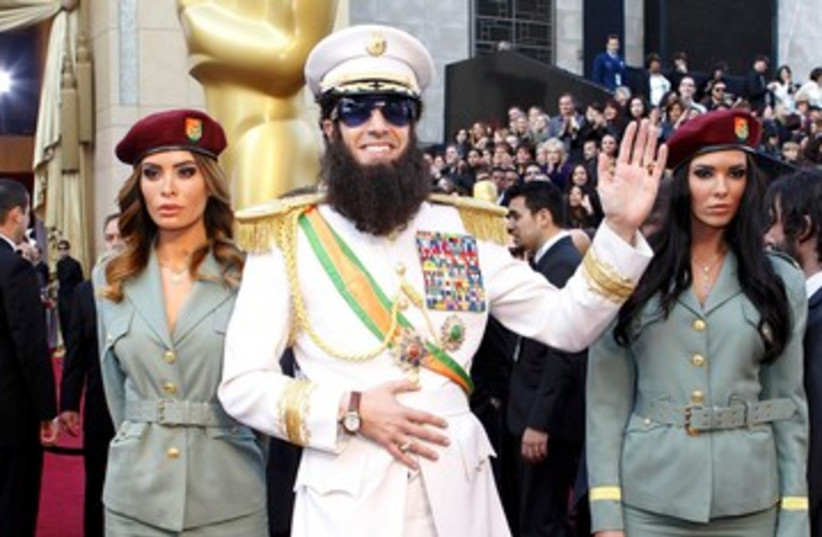 Sacha Baron Cohen in 'The Dictator'  costume 390 (photo credit: REUTERS)