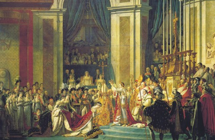 'The coronation of Napoleon,' 1807 521  (photo credit: Courtesy)