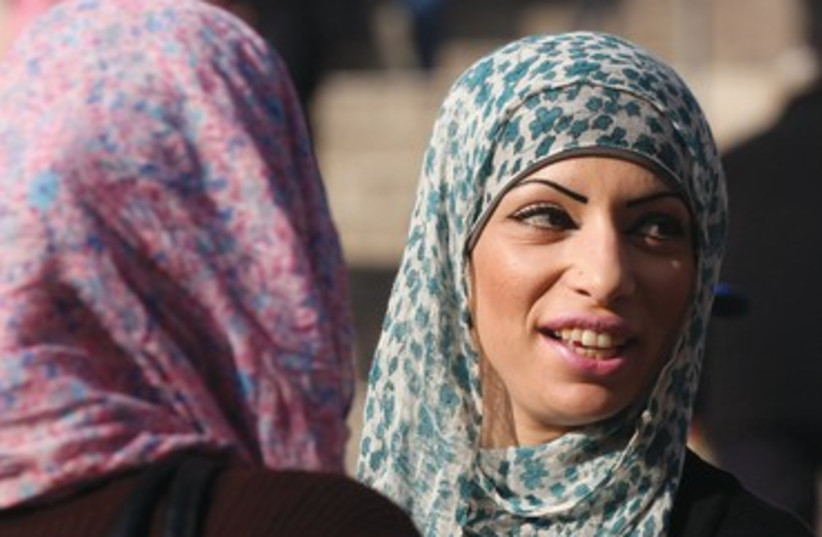 Palestinian women 370 (photo credit: Marc Israel Sellem)