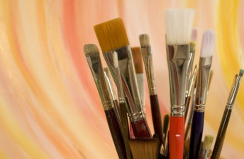 paint brushes 370 (photo credit: iTRAVELJERUSALEM)