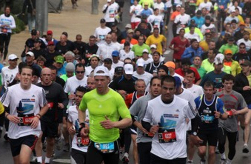 Jerusalem marathon 370 (photo credit: Marc Israel Sellem)