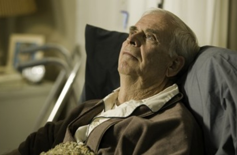 Elderly man in an retirement home 390 (photo credit: Thinkstock/Imagebank)