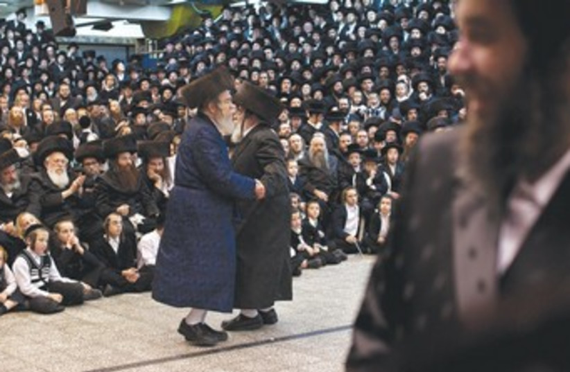 The Vizhnitzer Rebbe (photo credit: Reuters)