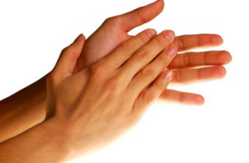 Hands clapping 370 (photo credit: Thinkstock/Imagebank)